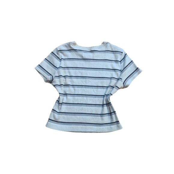 Blue baby tee/ crop top - Picture 2 of 2